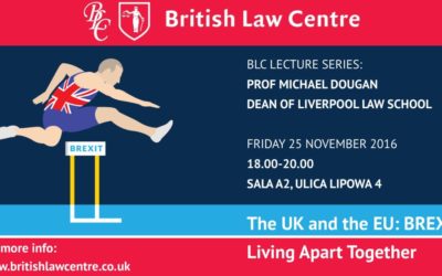 BLC Lecture: The UK and the EU: BREXIT, Living Apart Together